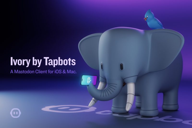 Tapbots kehittää nyt Ivory-sovellusta Mastodonin käyttämiseen.
