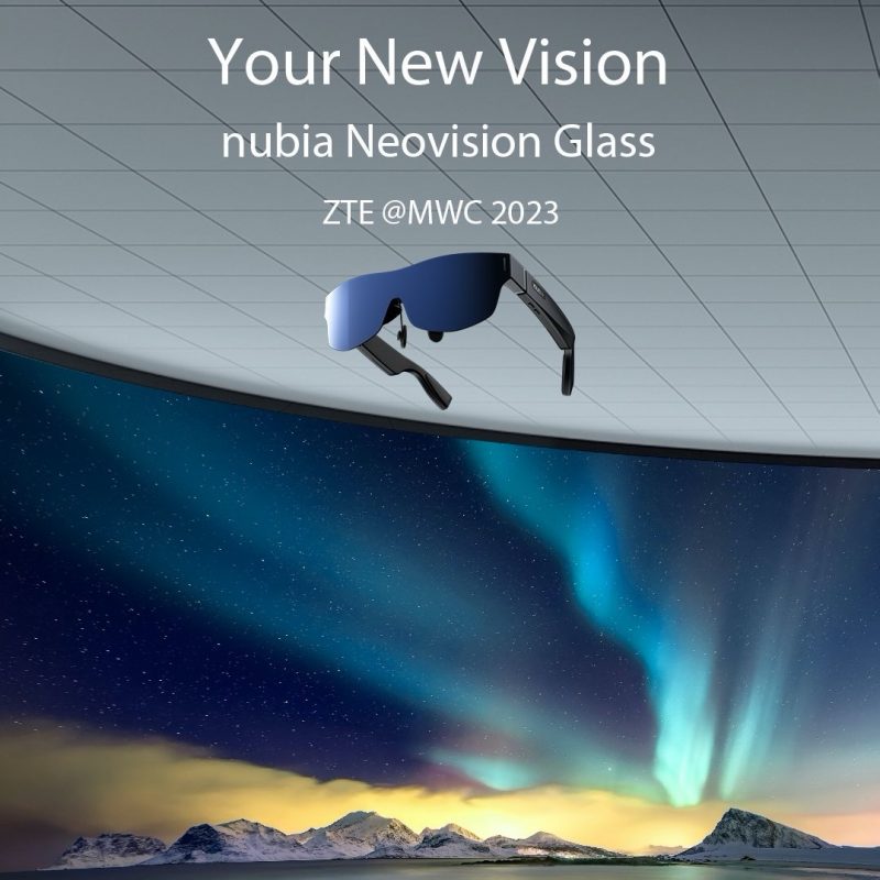 ZTE esittelee Mobile World Congress -messuilla myös lisätyn todellisuuden Nubia Neovision Glass -laseja.