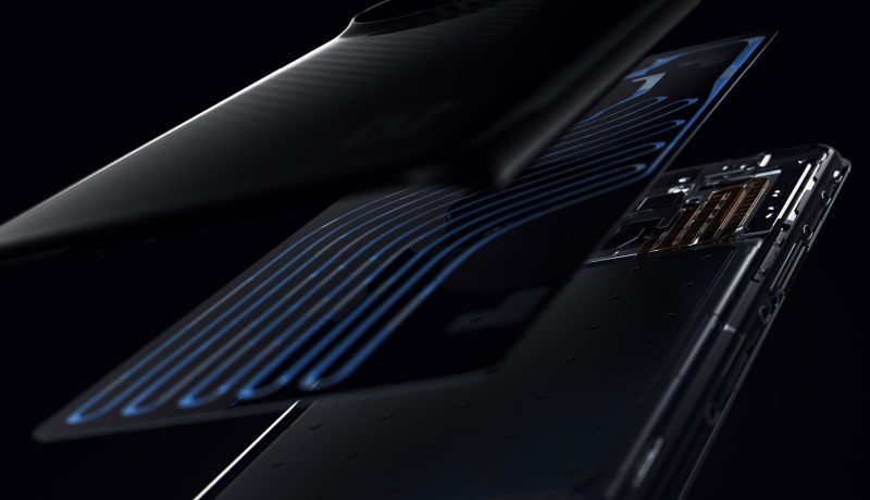 OnePlus 11 Conceptin monikerroksinen rakenne.