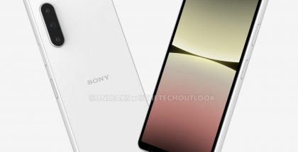 Sony Xperia 10 V:n mallinnos. Kuva: OnLeaks / The Tech Outlook.
