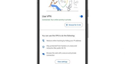 Google Onen VPN-palvelu.