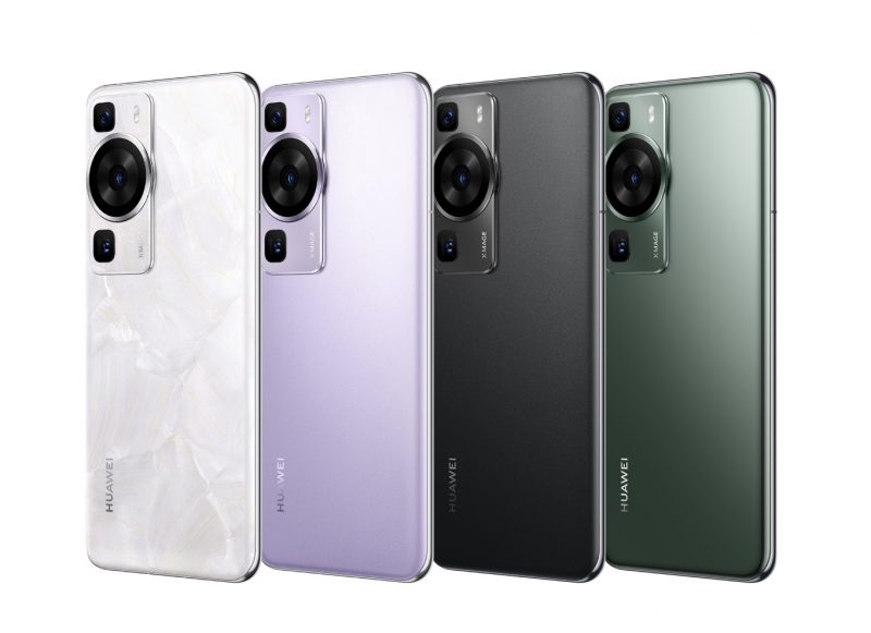 Huawei P60:n värivaihtoehdot.
