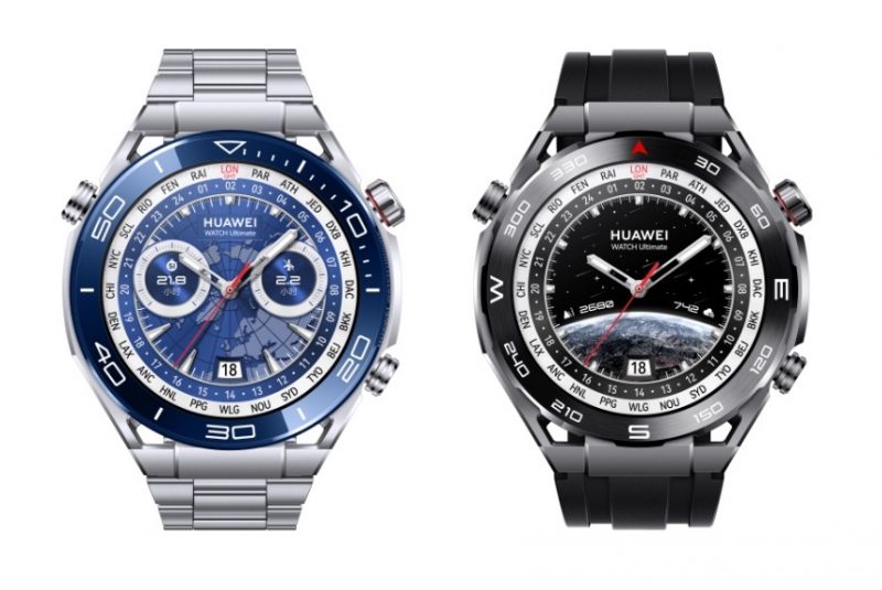 Huawei Watch Ultimaten kaksi tyyliversiota.
