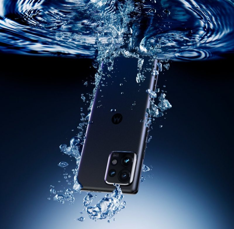 Motorola Edge 40 Pro on vedenkestävä.