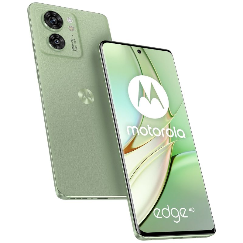 Motorola Edge 40, Nebula Green. Kuva: Roland Quandt / Twitter.