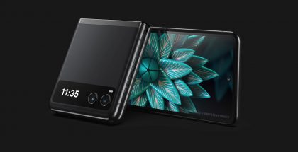 Motorolan odotetusti edullisempi uusi taittuvanäyttöinen Razr-simpukkapuhelin mallinnoskuvassa. Kuva: OnLeaks / MySmartPrice.