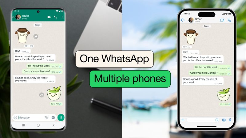 WhatsAppin odotettu uudistus mahdollistaa yhden tilin käytön useassa puhelimessa.