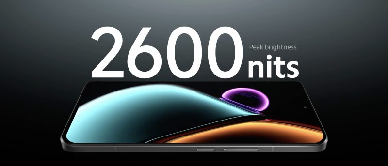 Xiaomi 13 Ultran näyttö yltää ennätykselliseen 2 600 nitin kirkkauteen.