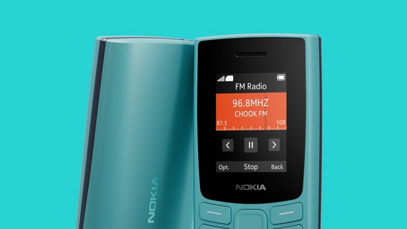 Uudessakin Nokia 105:ssä on muun muassa FM-radio.