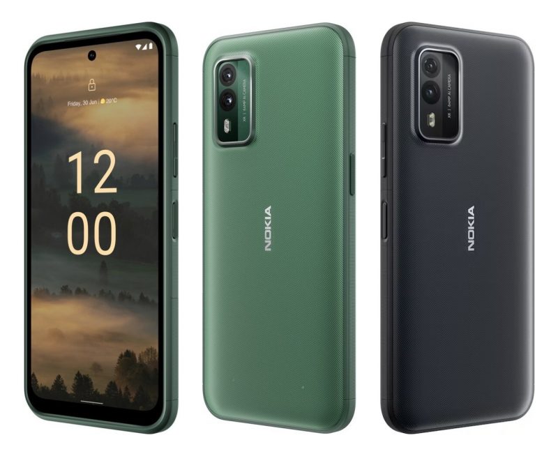 Nokia XR21 5G:n värivaihtoehdot.