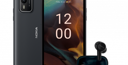 Nokia-puhelinten oma verkkokauppa tarjoaa Nokia XR21:n ostajalle Nokia Clarity Earbuds -kuulokkeet.