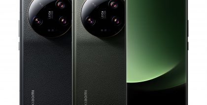 Xiaomi 13 Ultra mustana ja vihreänä.