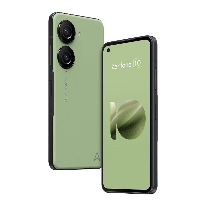 Asus Zenfone 10:n vihreä värivaihtoehto. Kuva: Evan Blass / Twitter.
