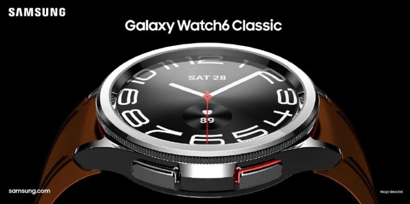 Samsung Galaxy Watch6 Classic. Kuva: Evan Blass / Twitter.