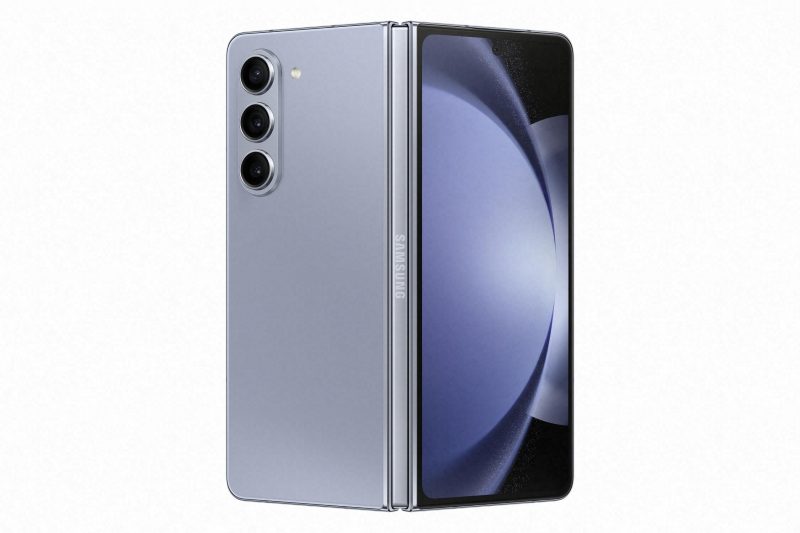 Samsung Galaxy Z Fold5, Icy Blue.