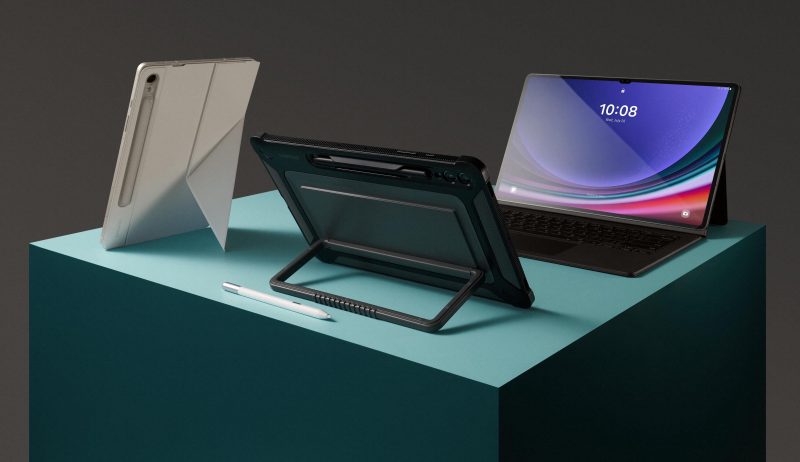 Samsung tarjoaa erilaisia suojakuoria Galaxy Tab S9 -tableteille.