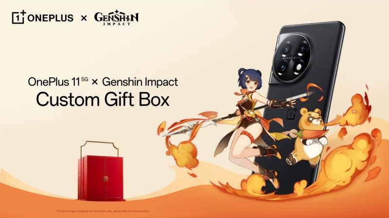 OnePlus 11 x Genshin Impact.