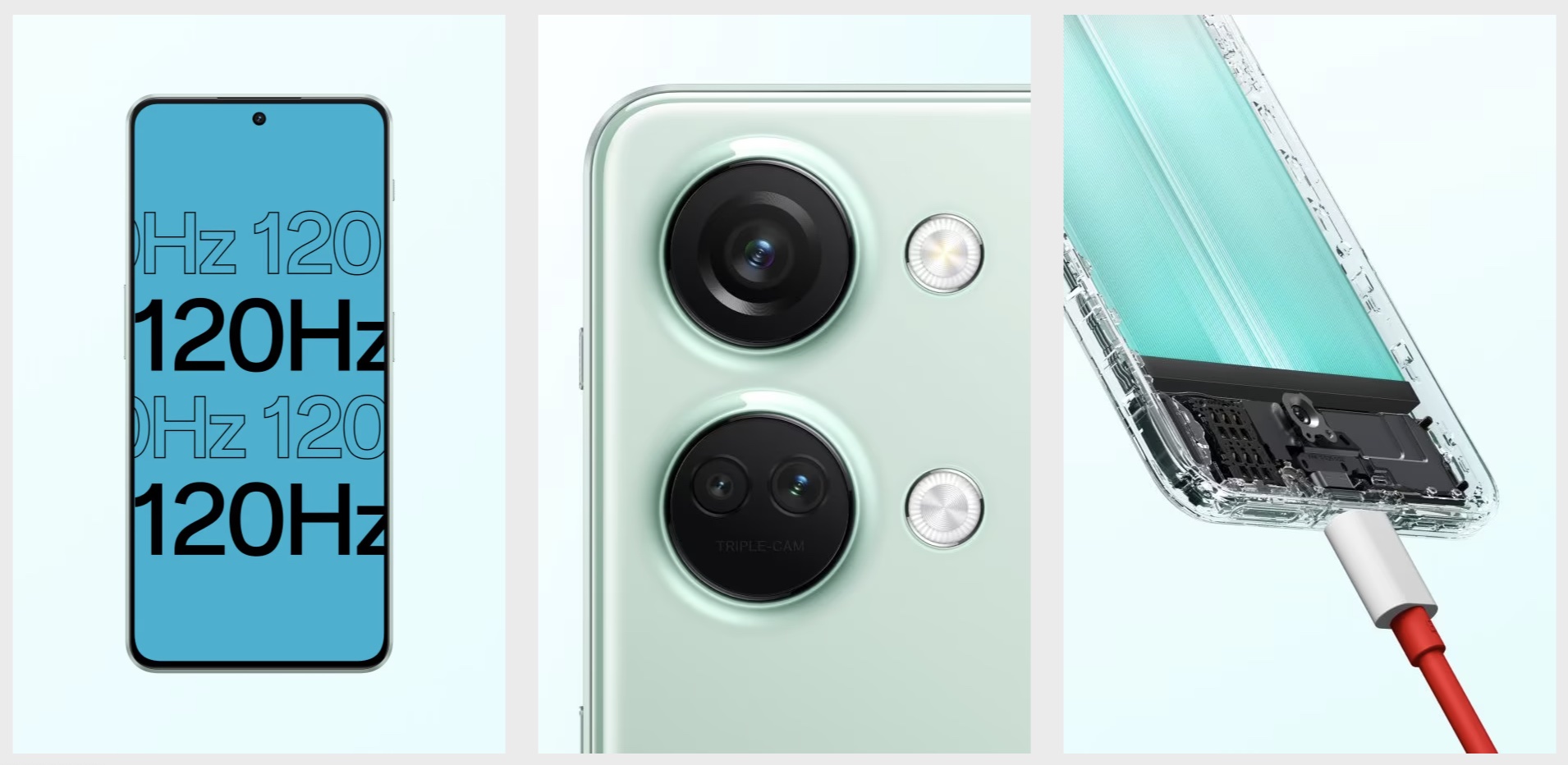 OnePlus Nord 3 5G:ssä on lippulaivatason näyttö, kamera ja pikalataus.