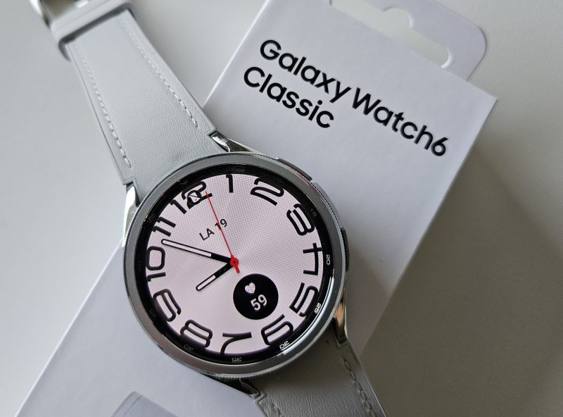 Samsung Galaxy Watch6 Classic.
