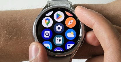 Kuvassa Samsungin toistaiseksi viimeisin pyörivällä reunuksella varustettu kello Galaxy Watch6 Classic.