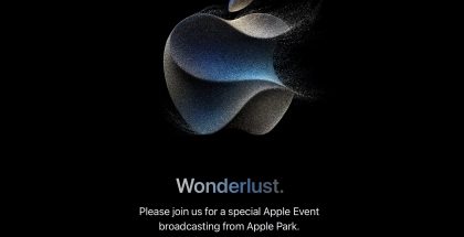 Applen kutsukuva tilaisuuteen 12. syyskuuta.