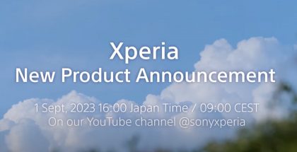 Sonylta on tulossa Xperia-julkistus 1. syyskuuta.