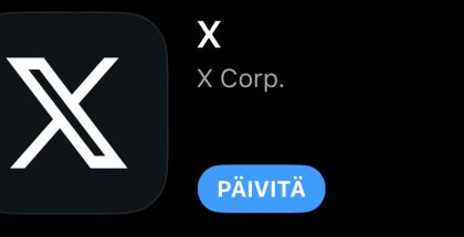 Twitter-nimi katosi myös Applen laitteille ja korvautui X:llä.