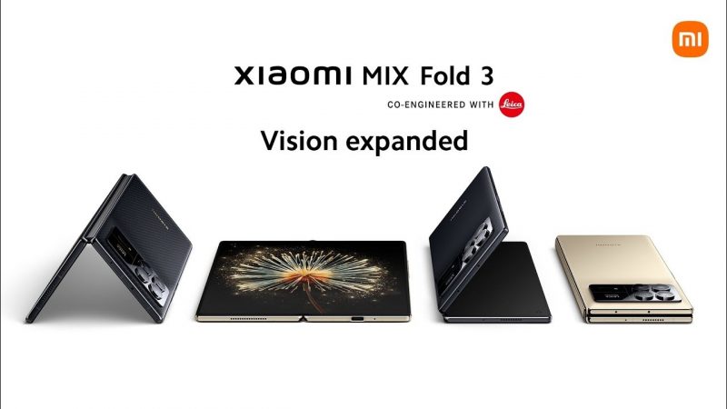 Xiaomi MIX Fold 3.