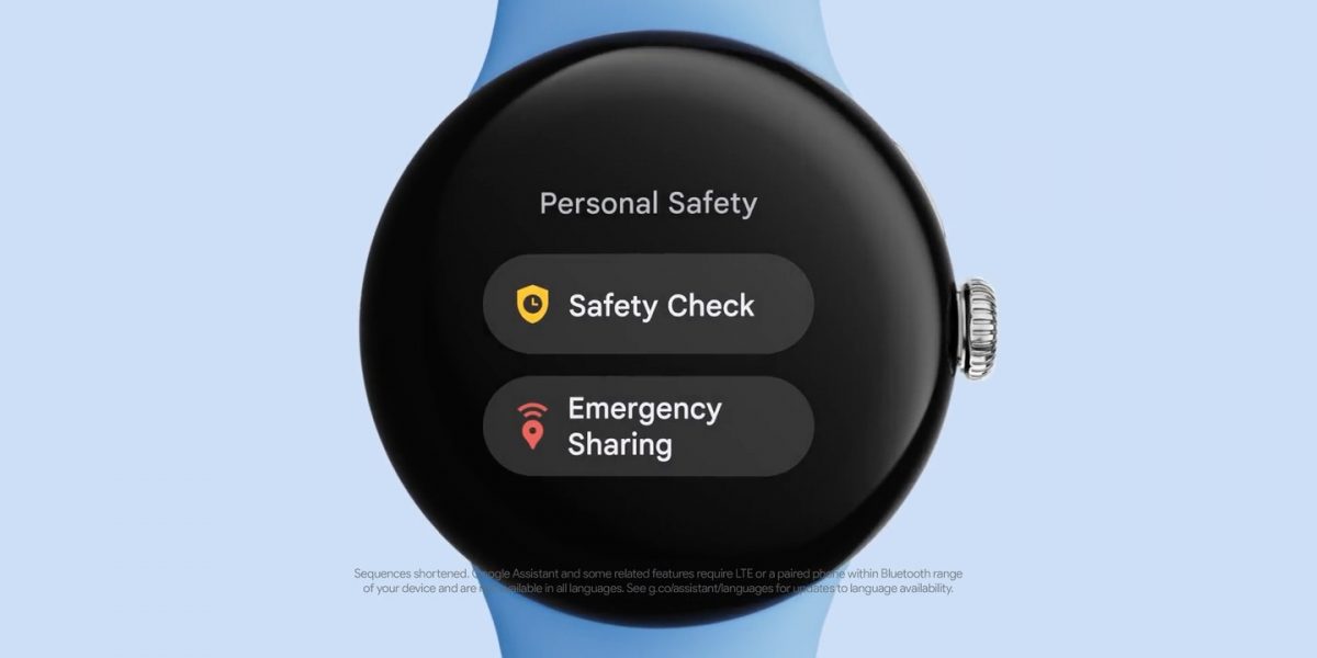 Pixel Watch 2:n Safety Check -turvatoiminto.