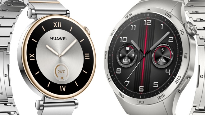 Huawei Watch GT 4:n kaksi tyyliversiota. Kuva: WinFuture.de.