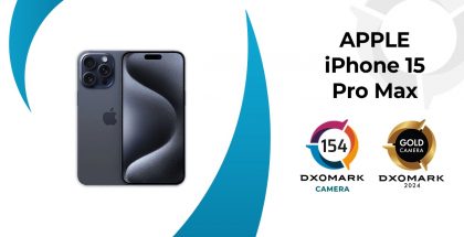 iPhone 15 Pro Max saavutti DxOMarkin arviossa 154 pistettä.