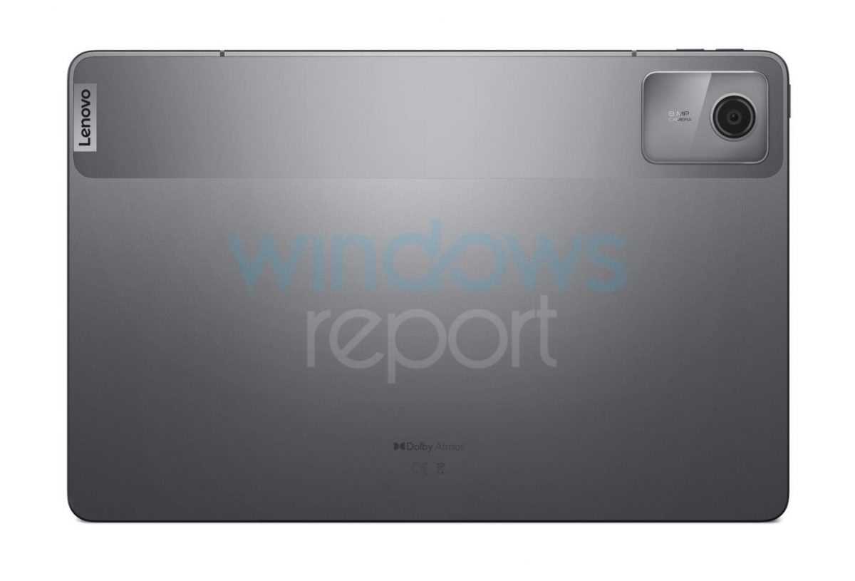 Lenovo Tab M11 takaa. Kuva: Windows Report.