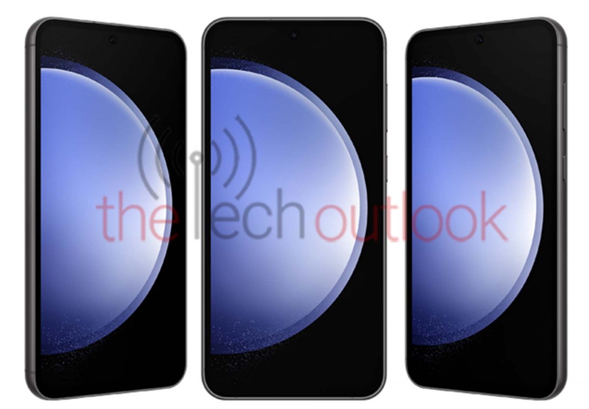 Samsung Galaxy S23 FE edestä. Kuva: The Tech Outlook.