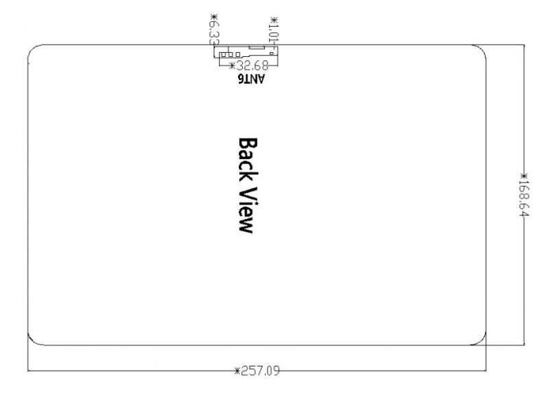 FCC-testiraportti vahvisti Galaxy Tab A9+:n mitat.