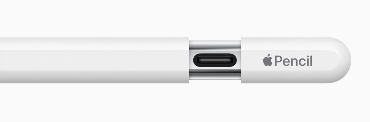 Uusi Apple Pencil sisältää päätä liu'uttamalla esiin tulevan USB-C-liitännän.