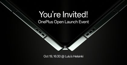Helsingissä järjestetään 19. lokakuuta kaikille avoin OnePlus Open -lanseeraustapahtuma.