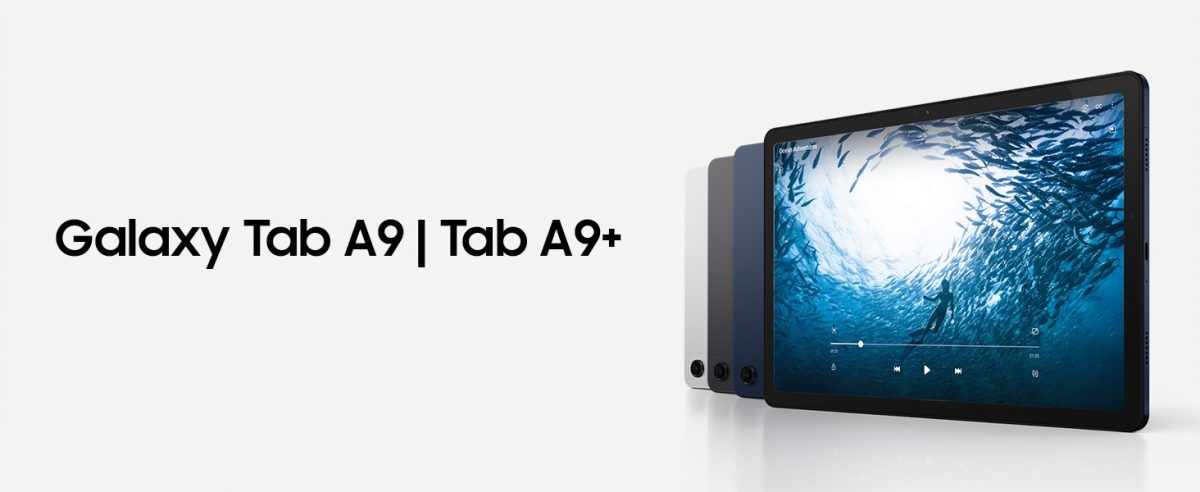 Samsung Galaxy Tab A9 ja A9+.
