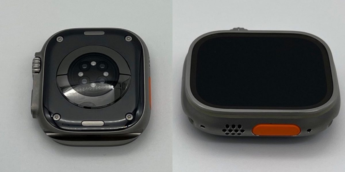 Yhdysvaltojen viestintäviraston FCC:n tietokannasta paljastunut Apple Watch -prototyyppi tummemmalla värityksellä.