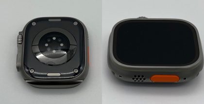 Yhdysvaltojen viestintäviraston FCC:n tietokannasta paljastunut Apple Watch -prototyyppi tummemmalla värityksellä.