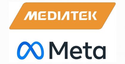 MediaTek Meta logot.