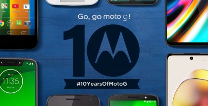 Moto G -sarja on nyt kymmenvuotias.