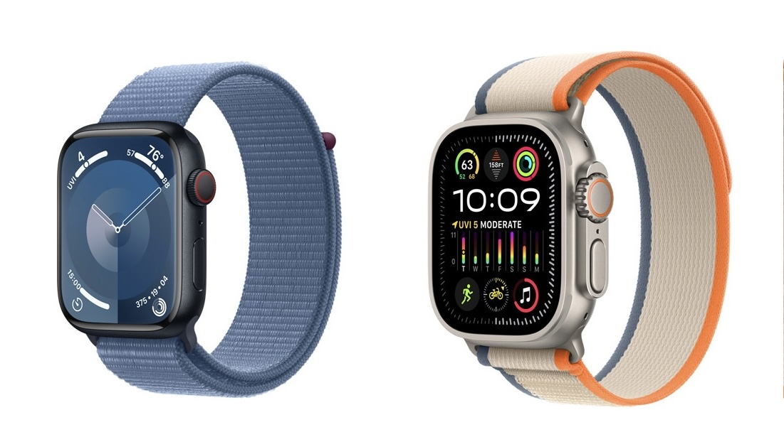 Apple Watch Series 9 ja Apple Watch Ultra 2.