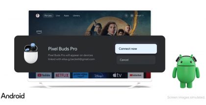 Google TV -laitteet, ensimmäisenä Chromecast with Google TV, saavat tuen lisälaitteiden Fast Pair -pikaparitukselle.