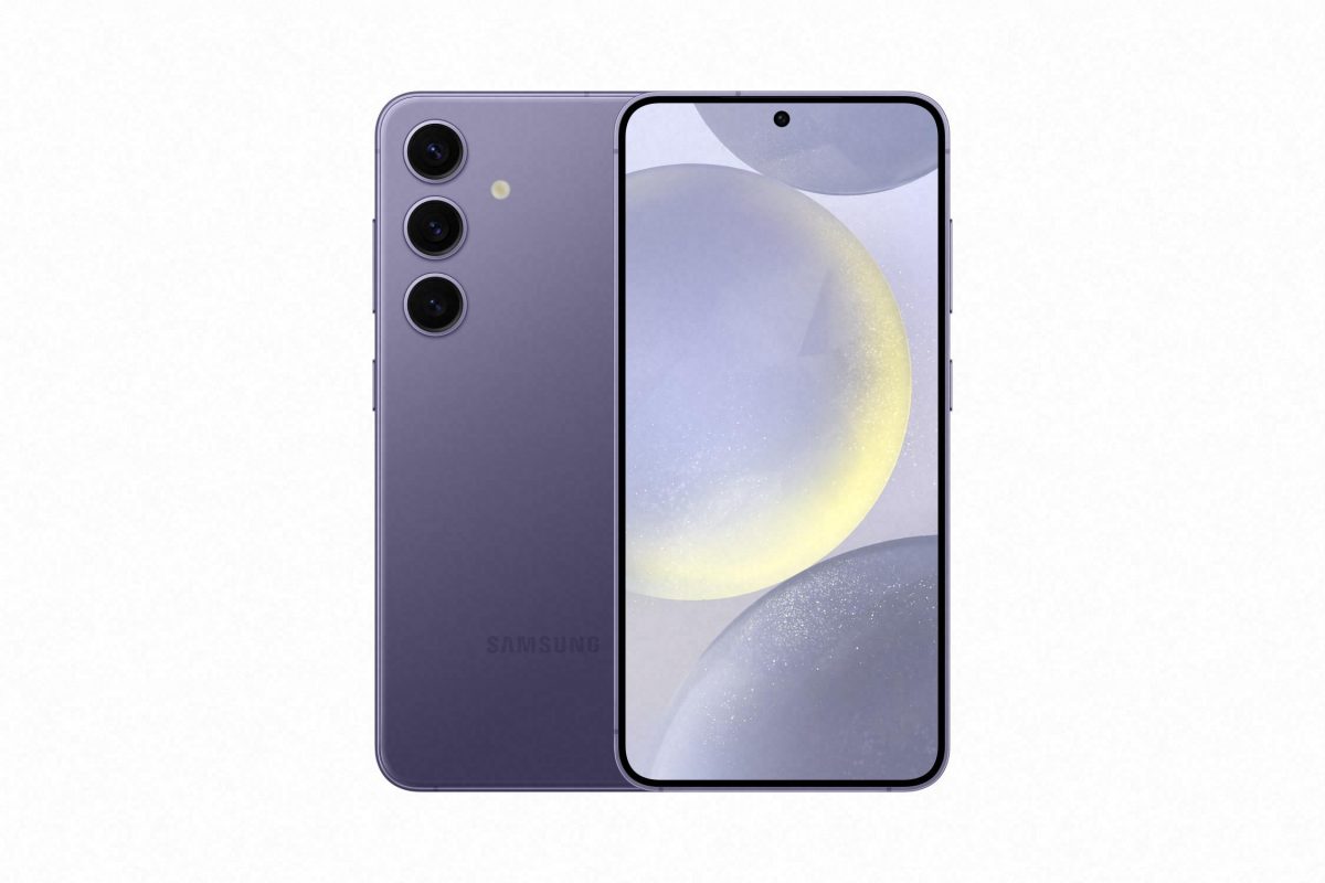 Samsung Galaxy S24, Cobalt Violet.