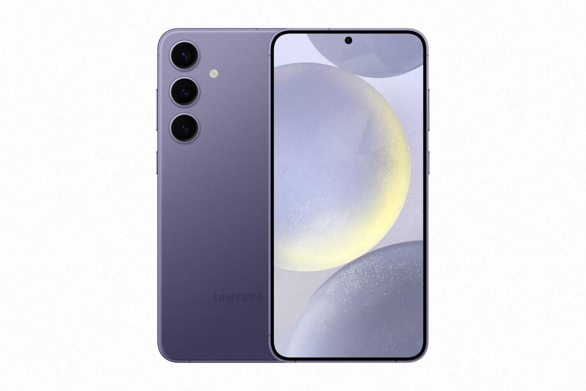 Samsung Galaxy S24+, Cobalt Violet.