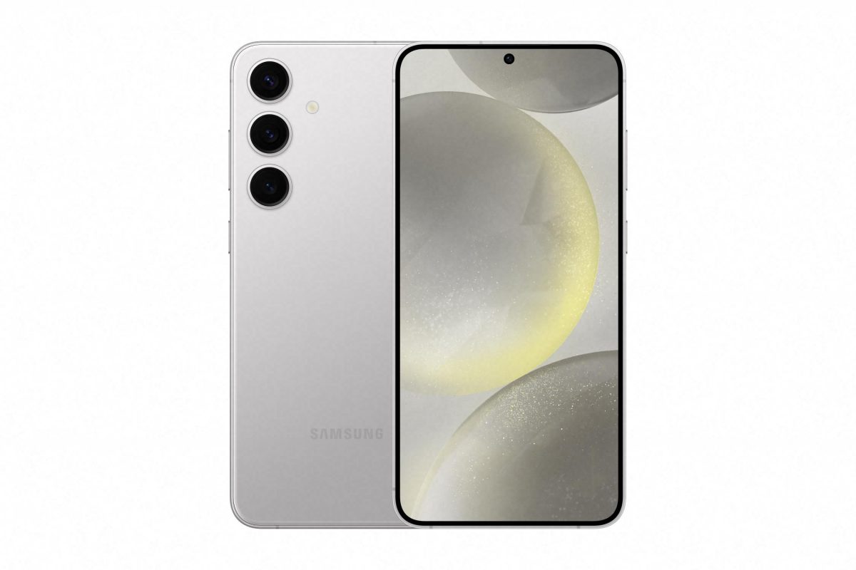 Samsung Galaxy S24+, Marble Gray.
