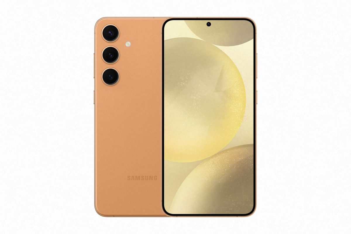 Samsung Galaxy S24+, Sandstone Orange.