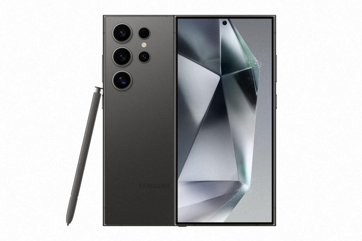 Samsung Galaxy S24 Ultra, Titanium Black.