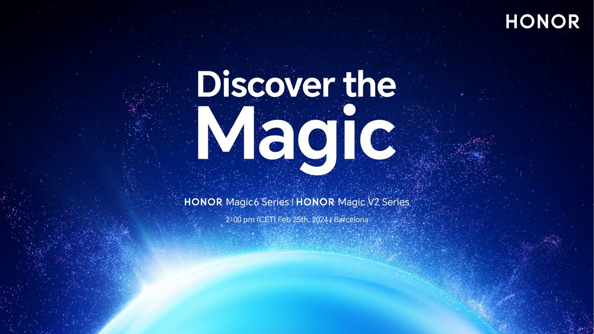 Honor vahvisti esittelevänsä Magic6-sarjan ja Magic V2 -sarjan uutuuksia 25. helmikuuta.