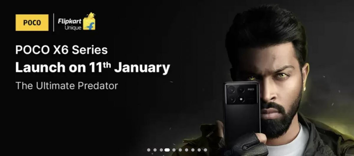 Poco X6 -puhelimet esitellään 11. tammikuuta.